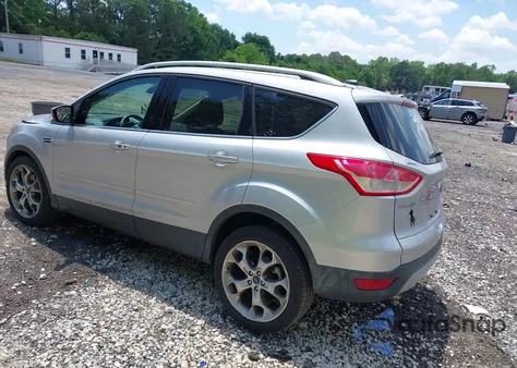 2014 Ford Escape Titanium из США, поврежденный, VIN 1FMCU0J98EUC64884